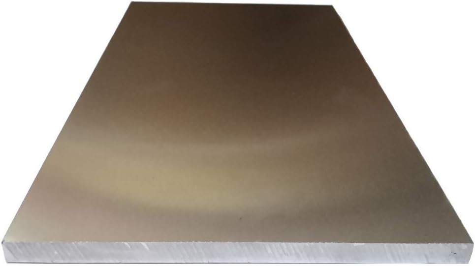6061-T6 Aluminum Sheet 6″x12″ | 1/4 Inch Flat Tooling Plate for Precision Pro…