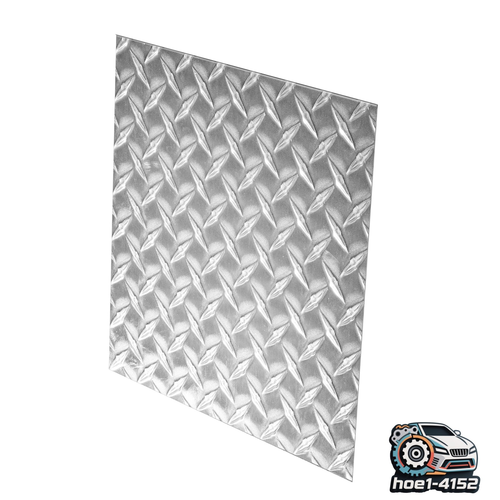 10.63×10.63″ Aluminum Diamond Tread Plate Industrial Metal