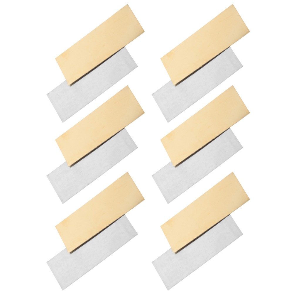 12PCS Zinc Copper Electrode Sheets – Copper & Zinc Anode Strips Set – 5x2cm –