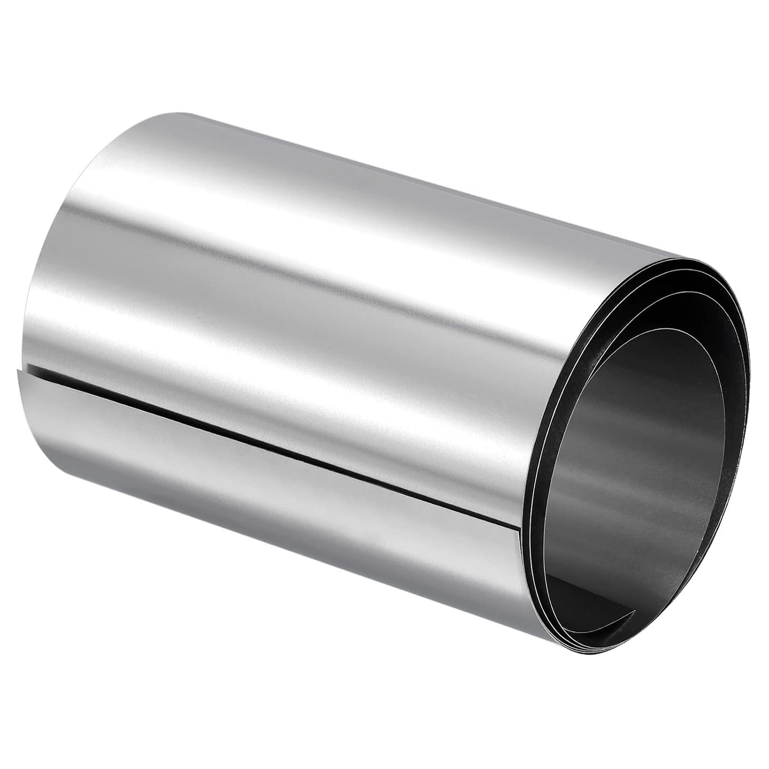 Silver Tone 304 Stainless Steel Sheet, 0.1mm x 100mm x 1000mm | Perfect for DIY