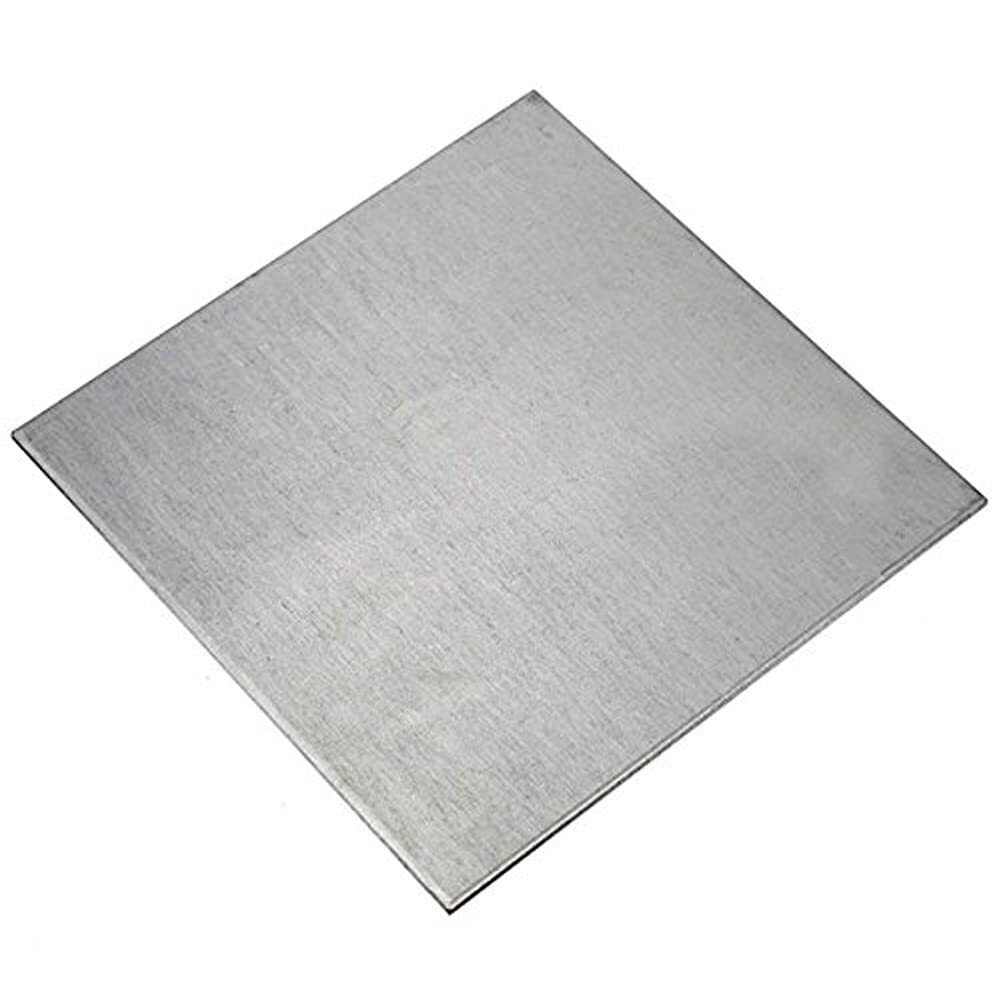 1pc TC4/GR5 Titanium Alloy Metal Plate Square Ti Sheet Metalworking 4x4x0.06inch