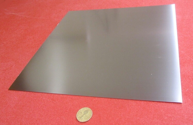 301 Stainless Steel Sheet Shim, .015″ (+/-.0010″) x 12.0″ Width x 12″ Length