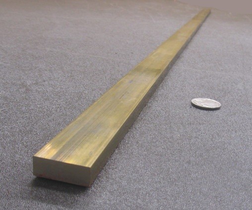 360 Brass Flat Bar 3/8″ Thick x 1.0″ Wide x 48.0″ Length