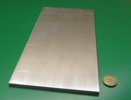 1100 Aluminum Bar (H14) .250″ (1/4″) Thick x 6.0″ Width x 12″ Length