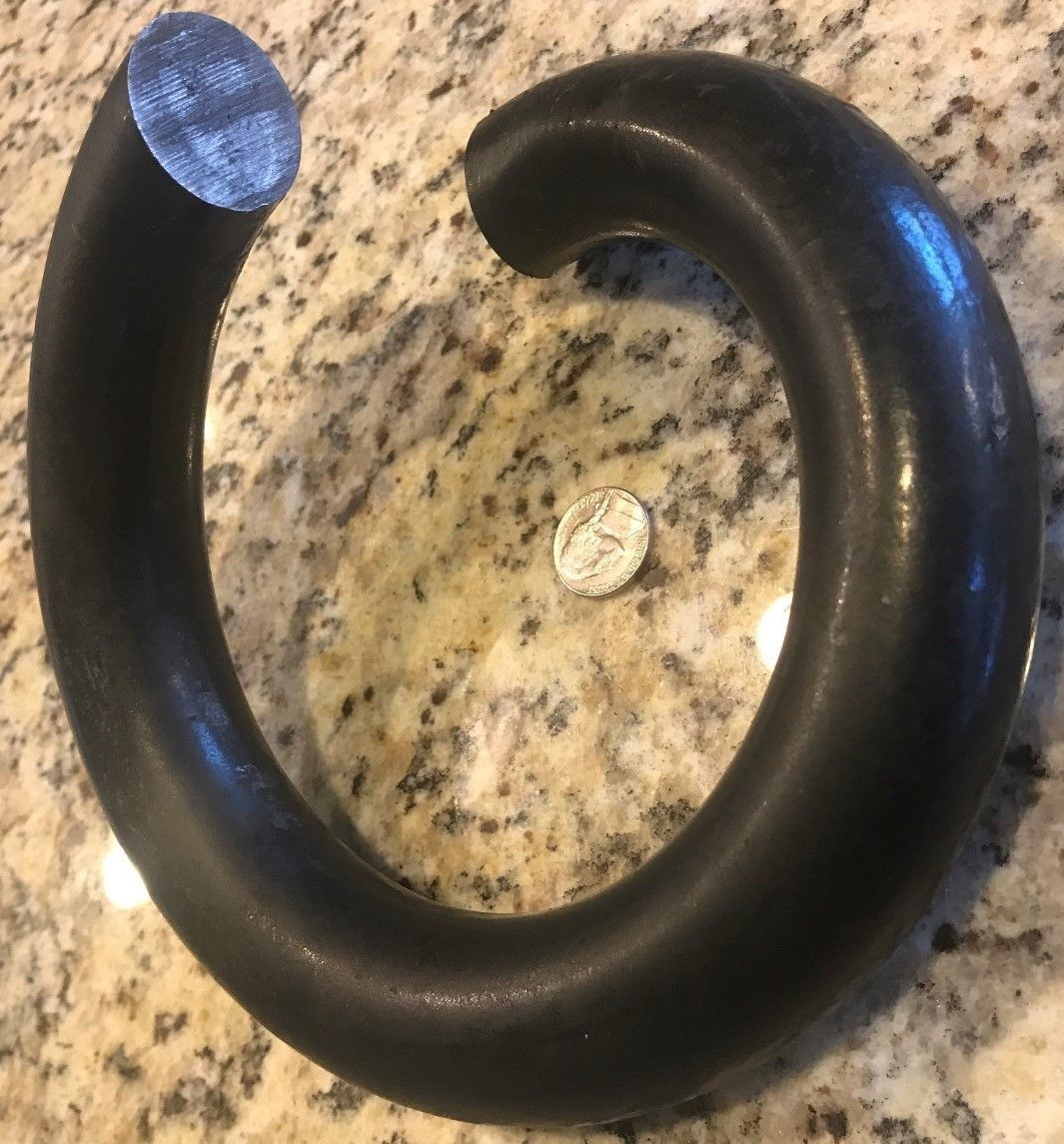 coil spring steel for blacksmithing 1.25 dia thick aprox 16 inches long “Knifes”