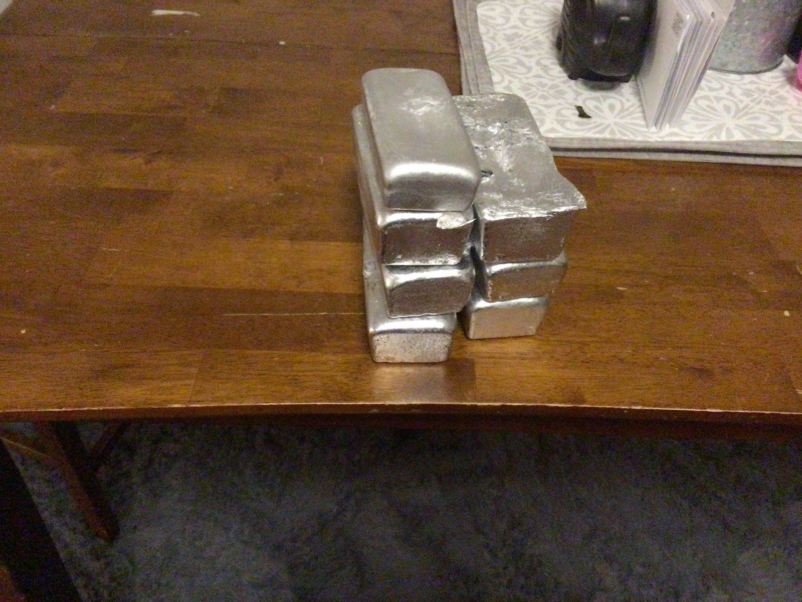 Zinc Ingots for Casting Smithing Boating Anodes and Other Metals