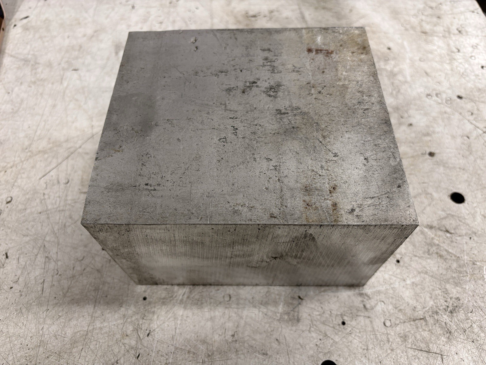 6-3/4” x 6-1/8” x 4-1/4” Solid Aluminum Block 6061