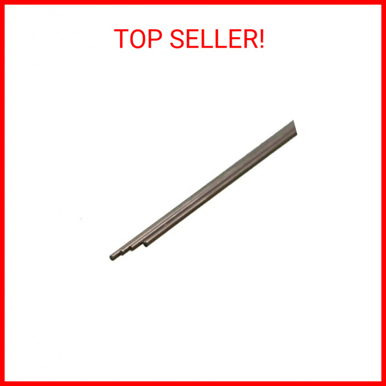 Music Wire 0.032 OD x 12 Long, 4 Pieces | Made in USA