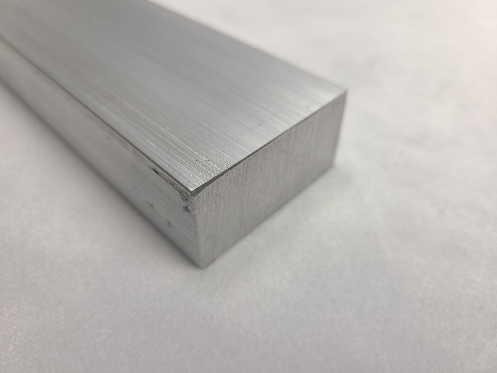 6061 Aluminum Flat Bar, 1 x 2 x 18″ long, Solid Stock, Plate, Machining, T6511
