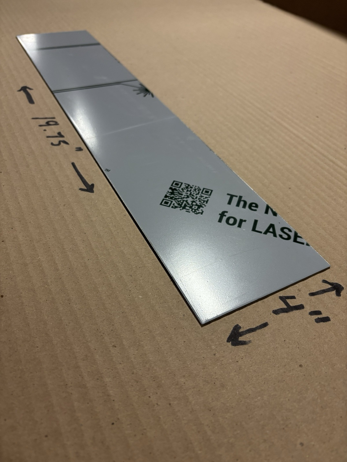 16 Gauge (.063” Thick) Stainless Steel T-304 Sheet 4” x 19.75” – Paper&brushed