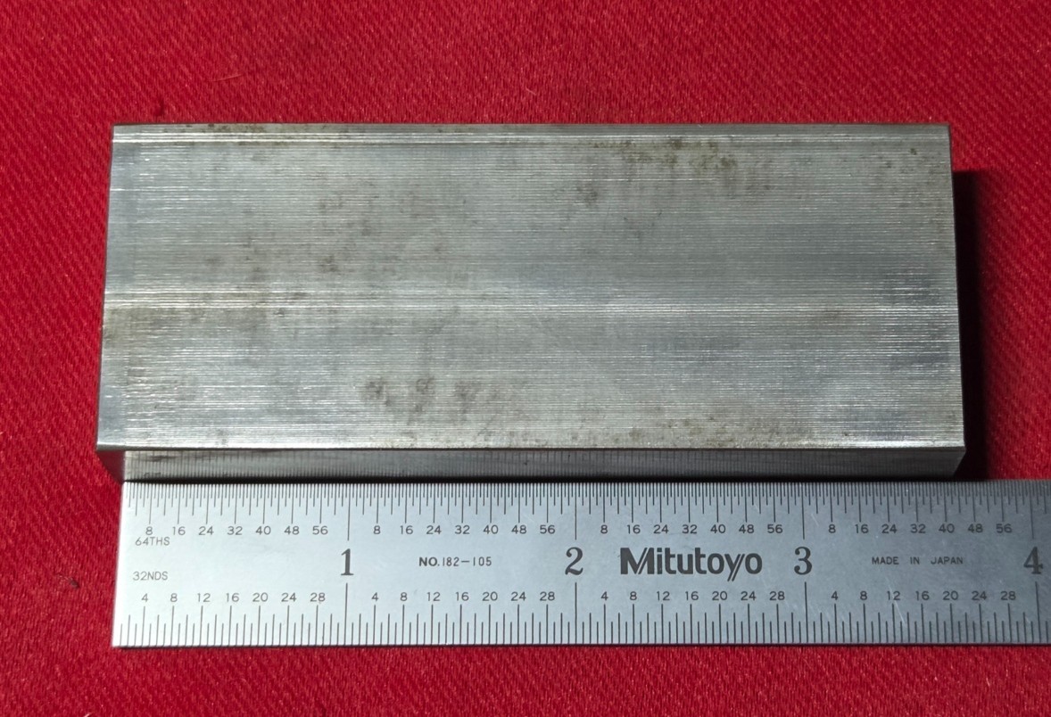 D2 Tool Steel Block Billet 3.70″ L x 1.51″ W x 0.60″ Thick – 14.4 Oz.