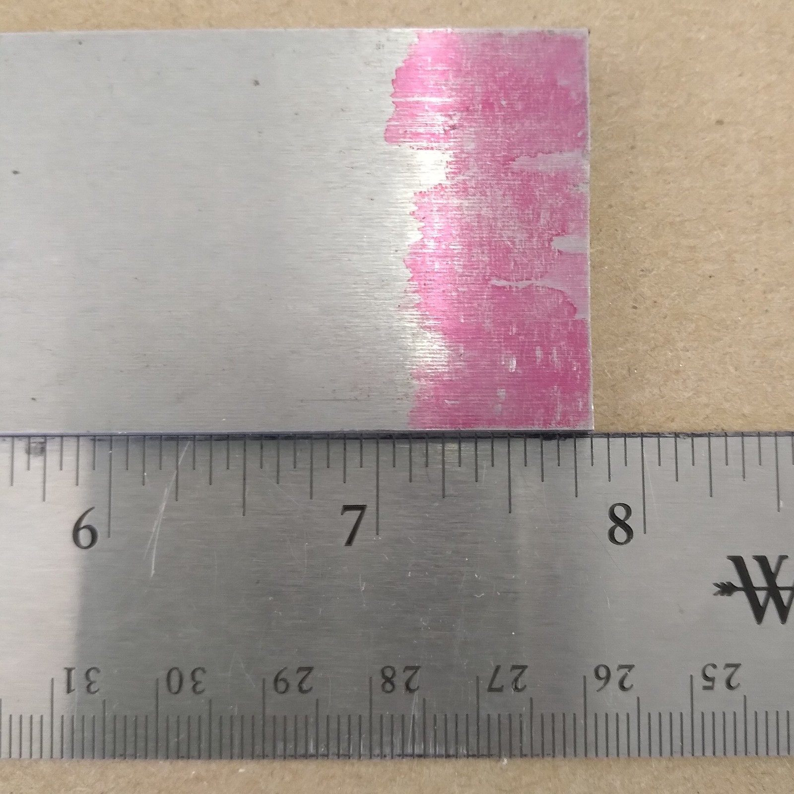 TOOL STEEL SHEET 15/64″ x 1-1/2″ X 7-3/4″ FLAT GROUND STEEL OIL HARDENING