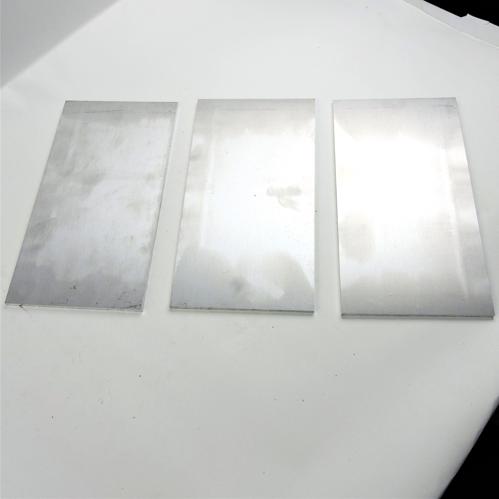 .25″ thick 1/4 Aluminum 6061 PLATE 7.625″ x 16.25″ Long QTY 3 sku 206227