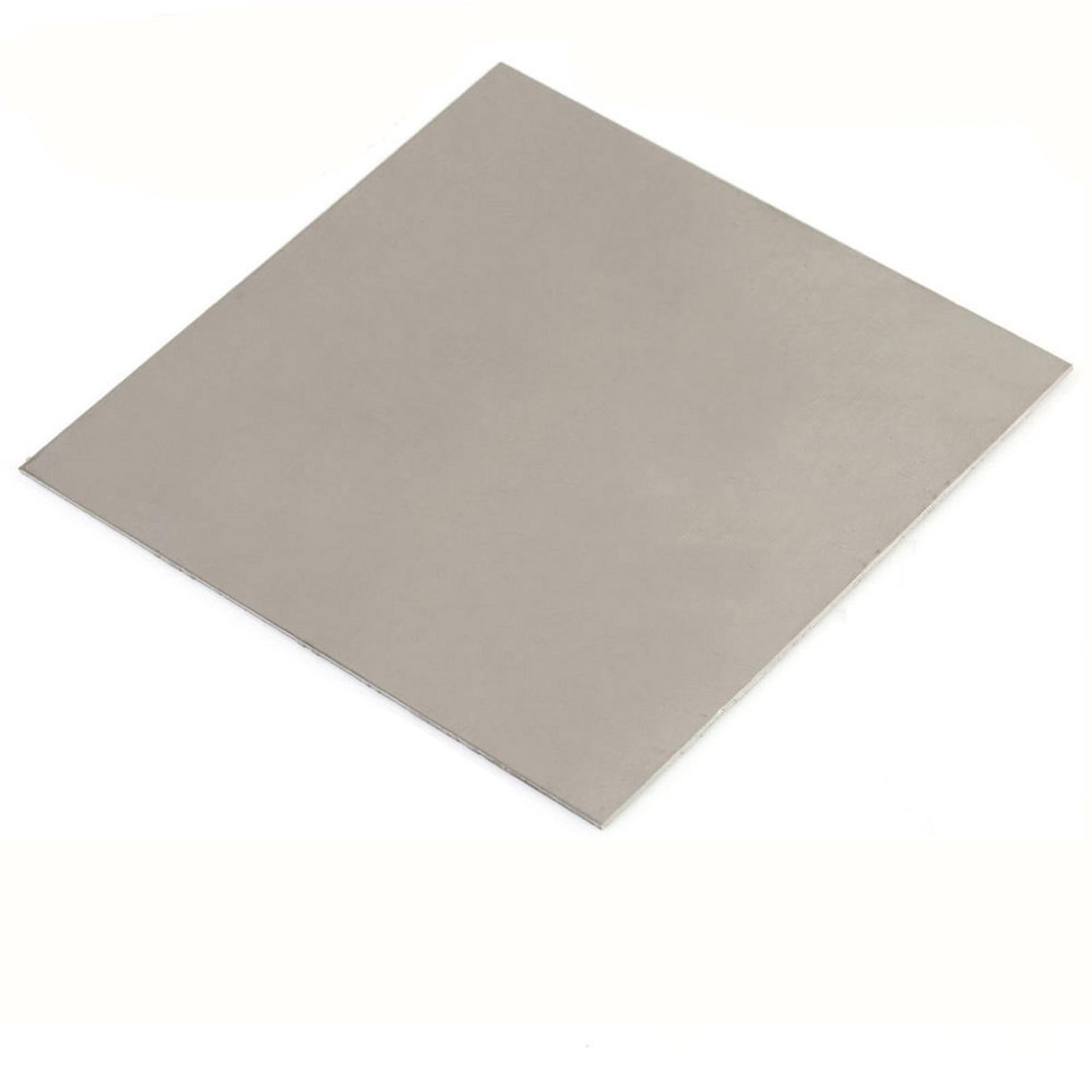2.5mm ±10% x 100mm x 100mm Titanium plate Ti Titan TA18 Plate Sheet Foil