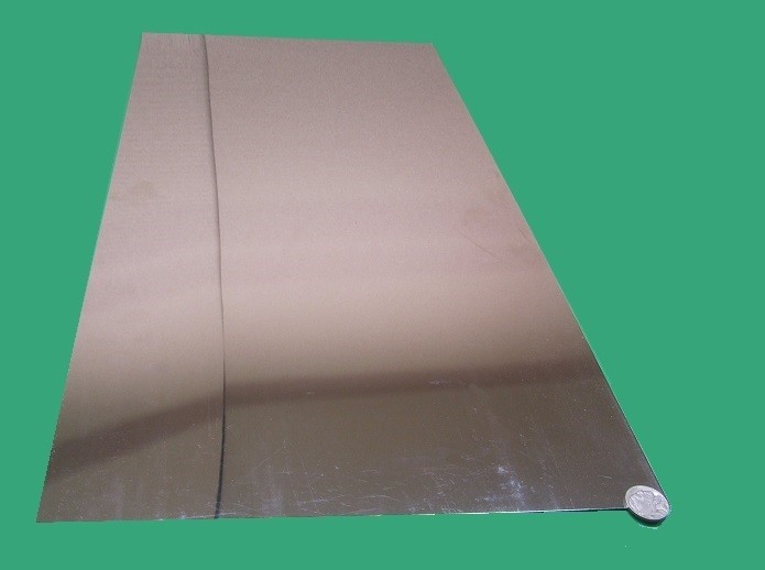 430 Stainless Steel Sheet, .025″ Thick x 12.0″ Wide x 24.0″ Length, 1 Unit