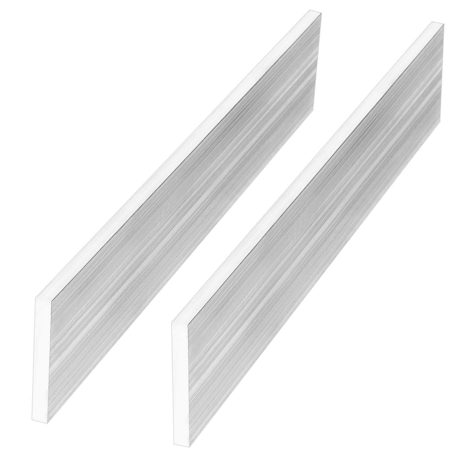 10 PCS 1/4x2x12 Inch Aluminum Flat Bar 6x50x305mm 6061 Plate Stock Craft