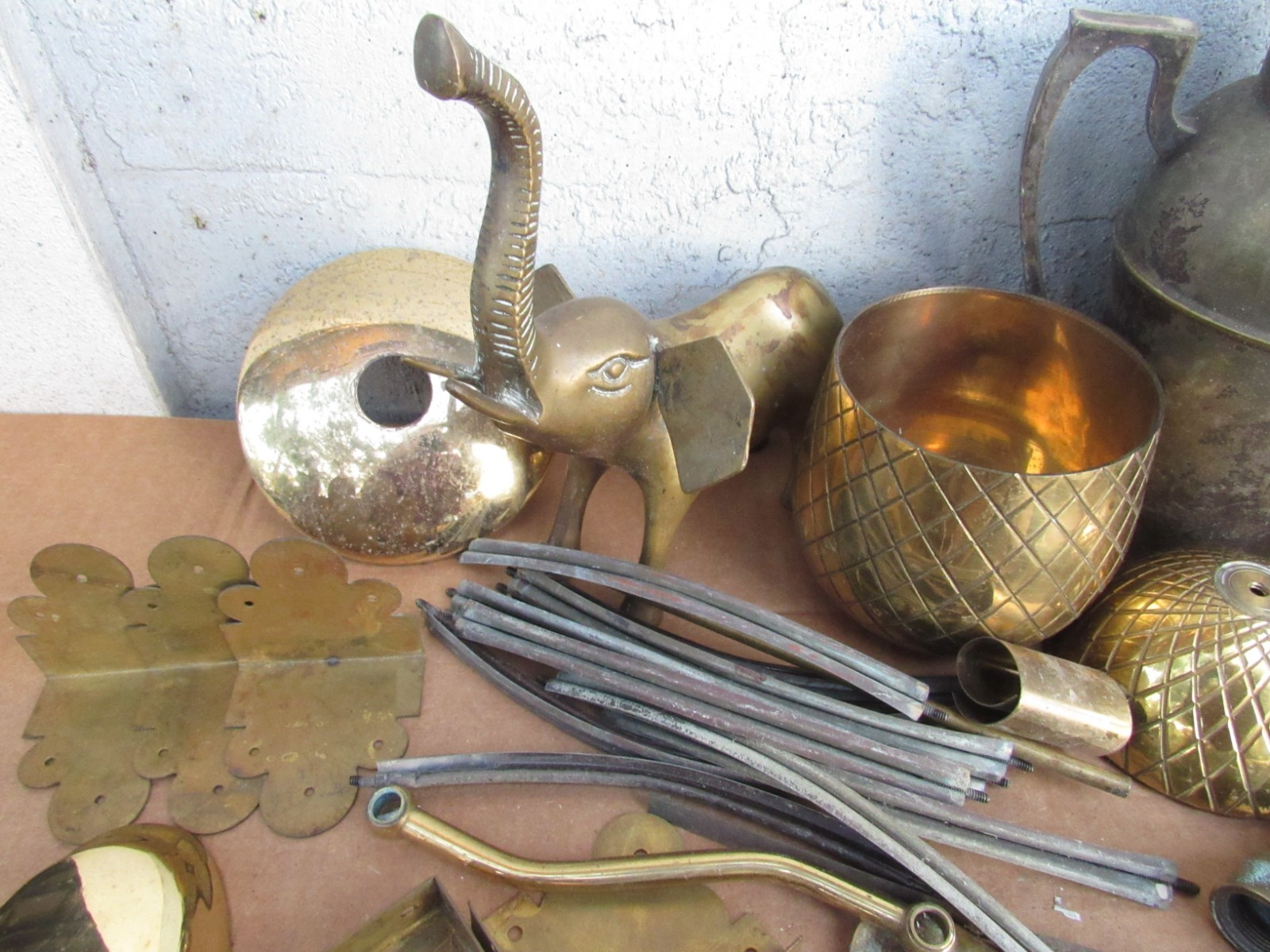 Scrap Brass 26 LBS Metal Recovery CASTING SCULPTURE ABSTRACT Recovery Recycle