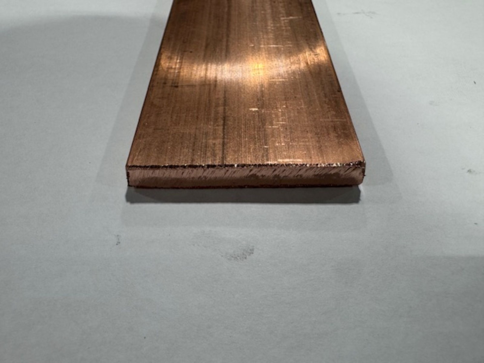 1/4″ x 2″ Copper 110 Flat Bar x 36 Inches Long