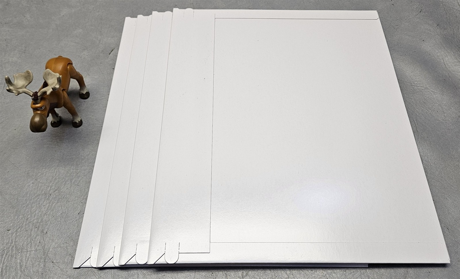 TBI 1030212-1 Full Hard Stainless Steel Shim Flat Sheet 10×12″ 302/304 Lot of 4
