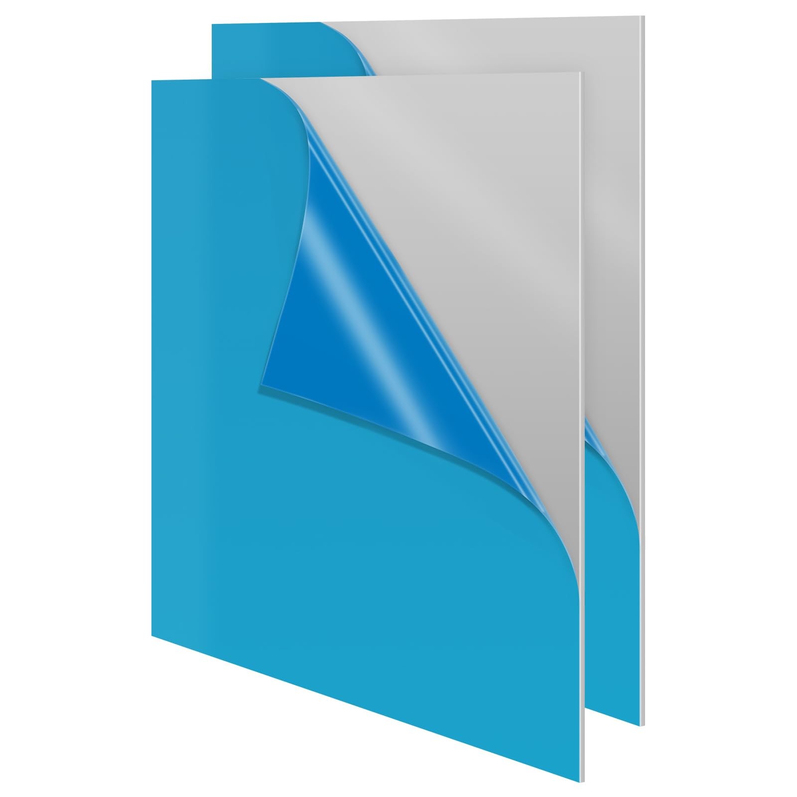 6061 Aluminum Sheet Metal 6x12x1 5mm Rectangle Plate Protective Film Flat