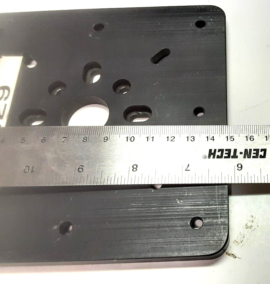 Aluminum Extrusion Adjustable Adapter Mounting Plate 150 x 150mm with T bolts