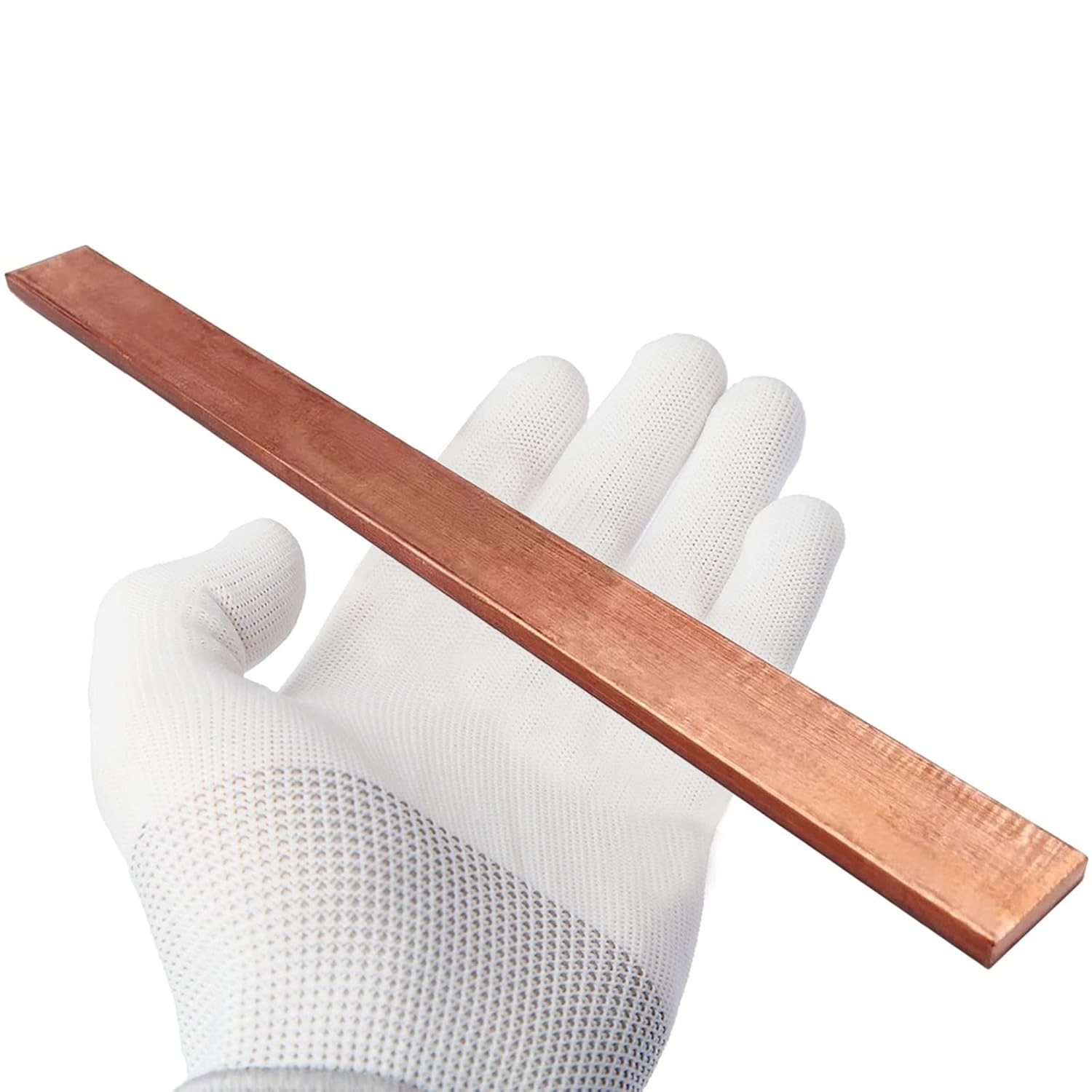 C110 Copper Flat Bar 1/4″ x 1″ x 12″ Bus Bar Pure Copper Strip