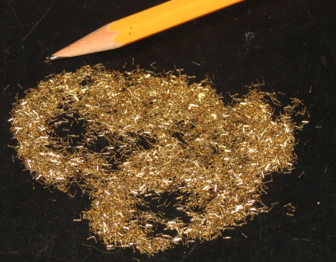 10 POUNDS BRASS SHAVINGS TURNINGS FILINGS ARTS ORGANITE ORGON CRAFTING MELTING