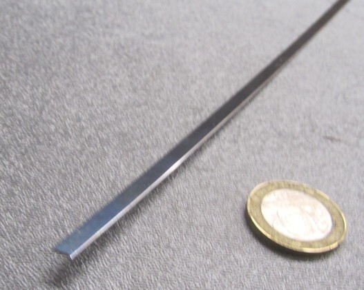 1095 Hard Blue Tempered Spring Steel Shim .050″ Thick x .187″ Width x 1200″ Long