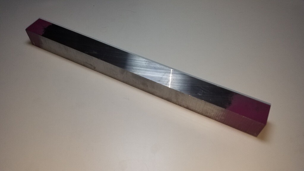 4140 Steel 1″ Square, 12″ long bar, Annealed, Blacksmithing, Forging