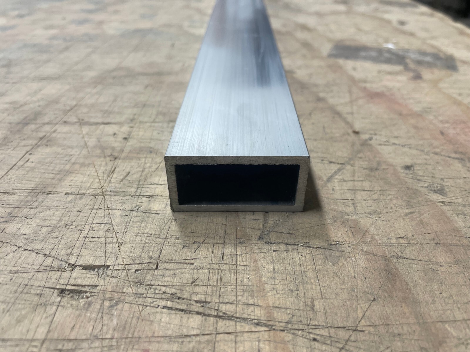 1″ X 2″ X 1/8″ Wall 6061 T6 Aluminum Rectangular Tube 12″ Piece