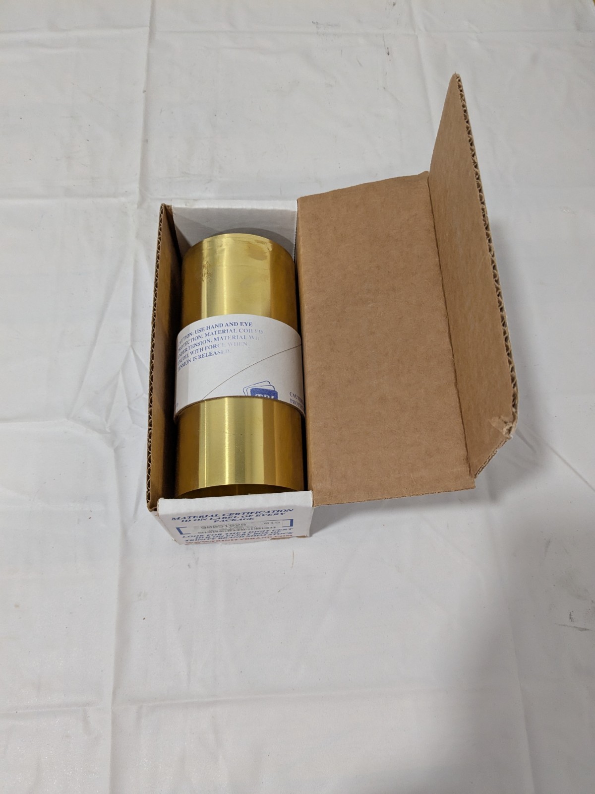 TBI Metal Shim Stock: Roll, 0.0020" Thick, 100" Long, 6" Wide, 26
