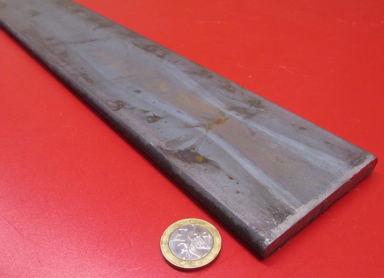 5160 Spring Steel (Knife, Blade) Bar .360″ (+/-.006″) Thick x 3.0″ Wide x 36″