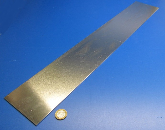 5052 Aluminum Bar, (1/4 Hard H32) .090″ Thick x 4.0″ Width x 24″ Length
