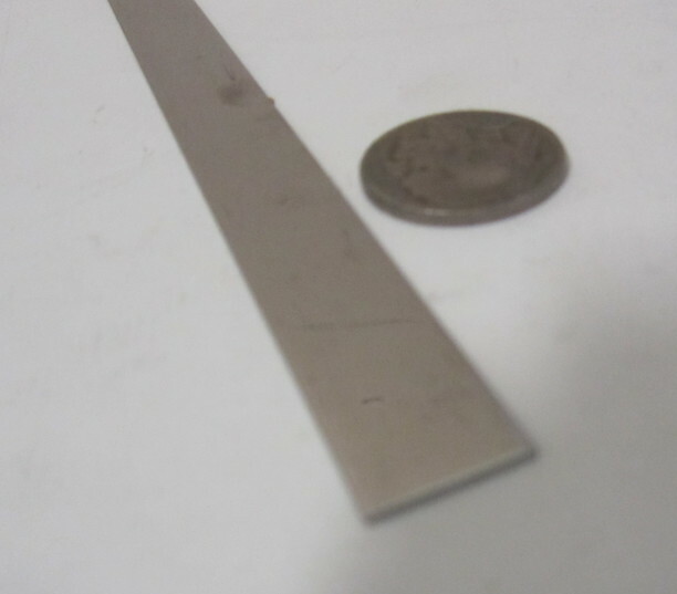 301 Stainless Steel Sheet Shim, .015″(+/-.0010″) x 3/4″ Width x 100 Foot Length
