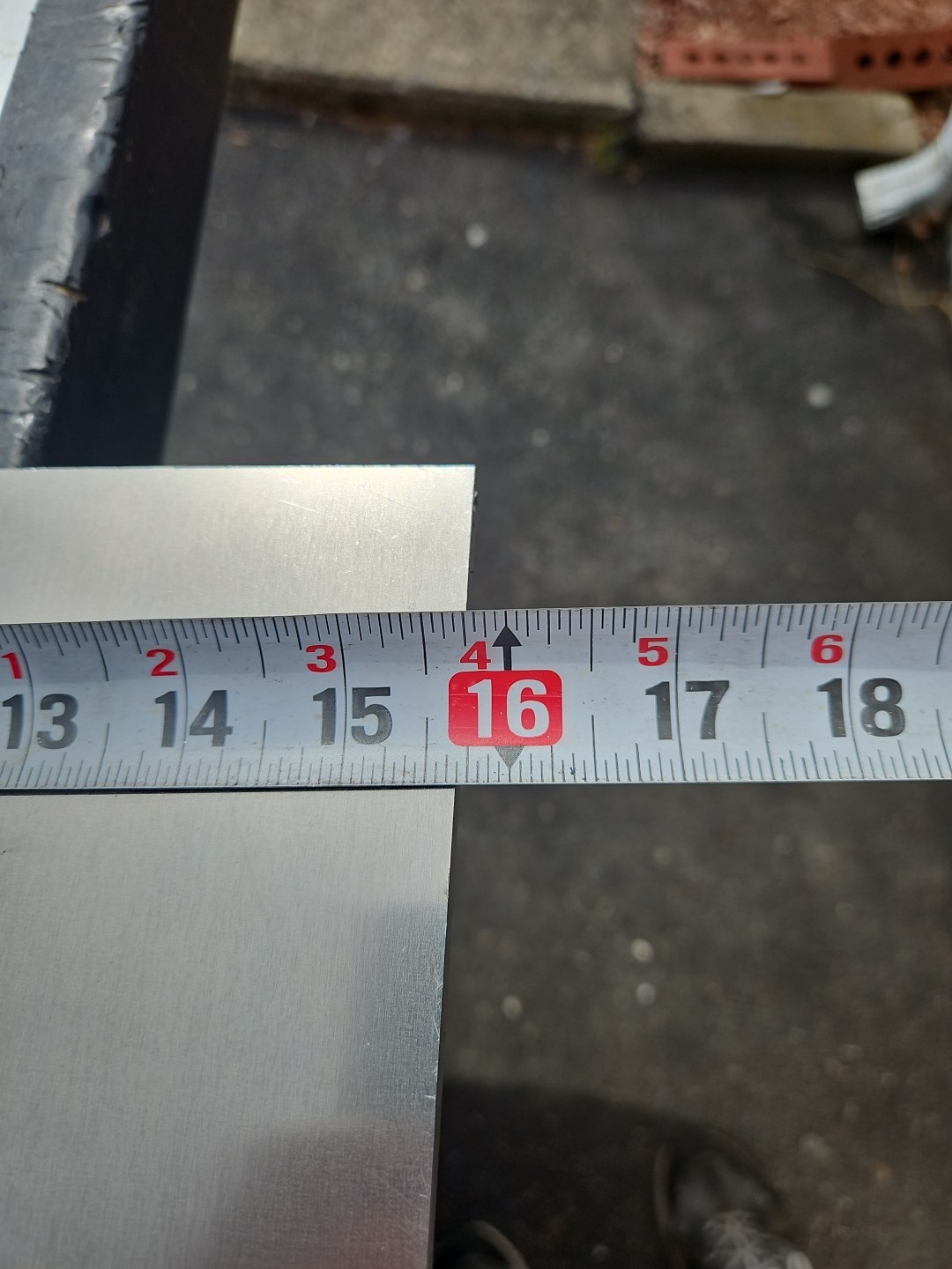 Aluminum plate 5052-H32 1/4” X 25-5/16” X 15-5/8″ Made In USA