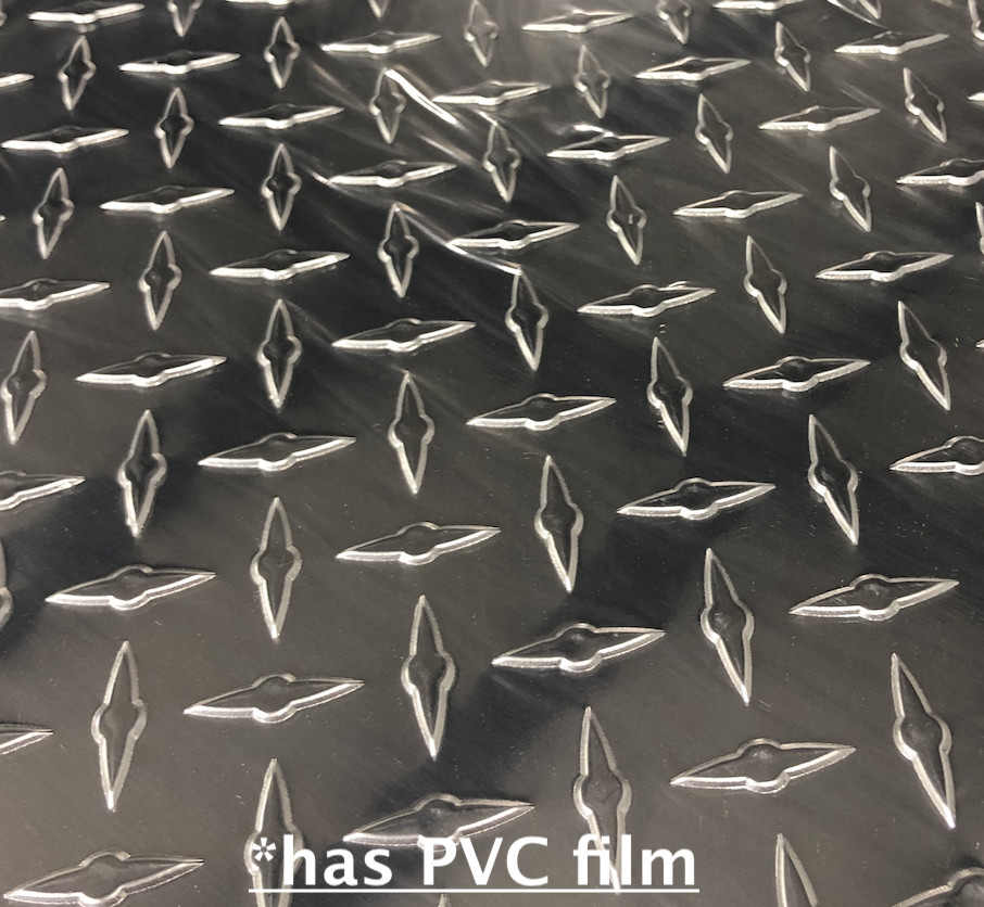 48″ x 120″ Aluminum Diamond Plate .025″ (1/40″) Thick Sheet Trailer, RV, Garages