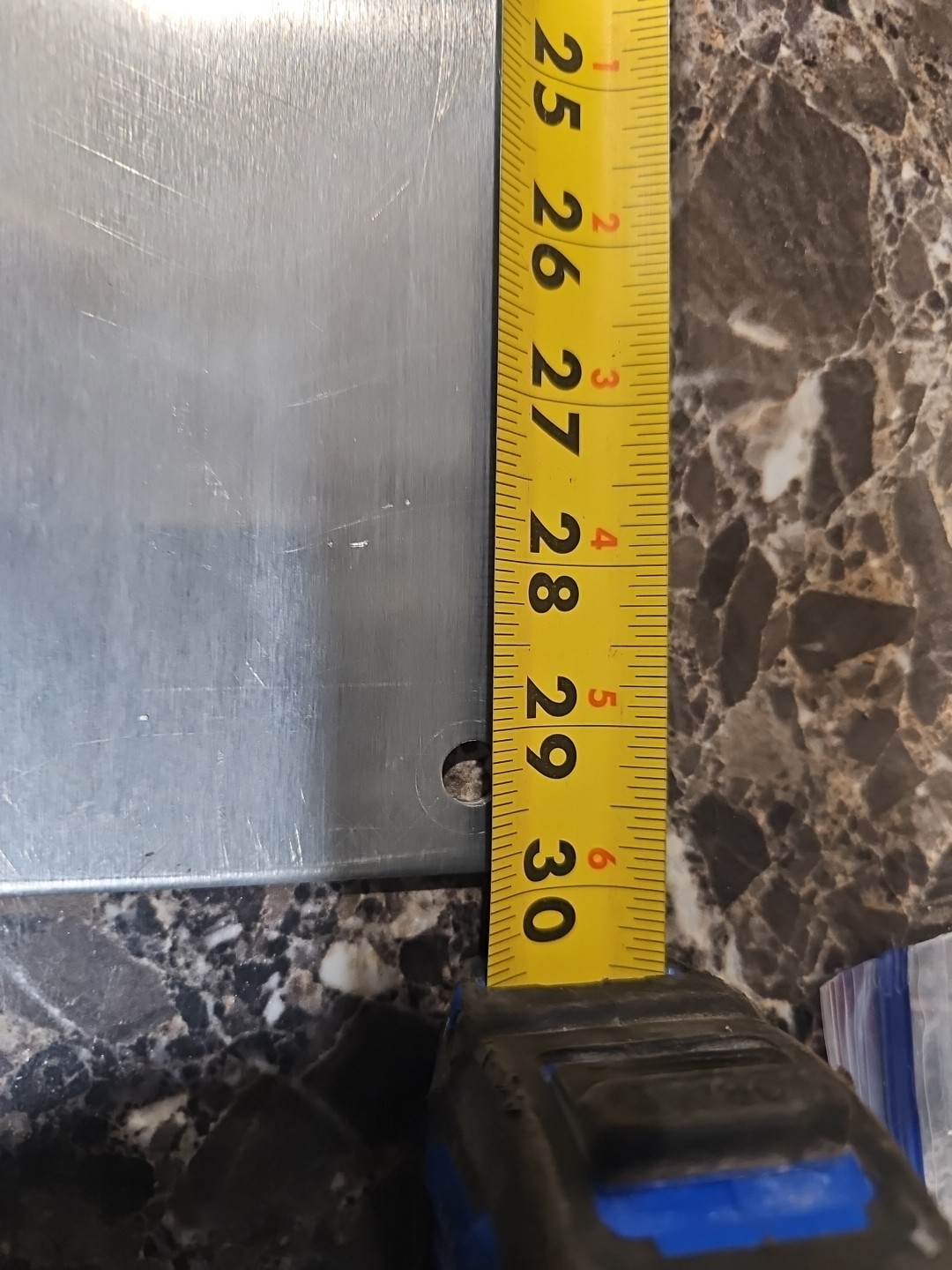 5454 Aluminum Plate. 7 3/16 X 29 7/8 X 1/4