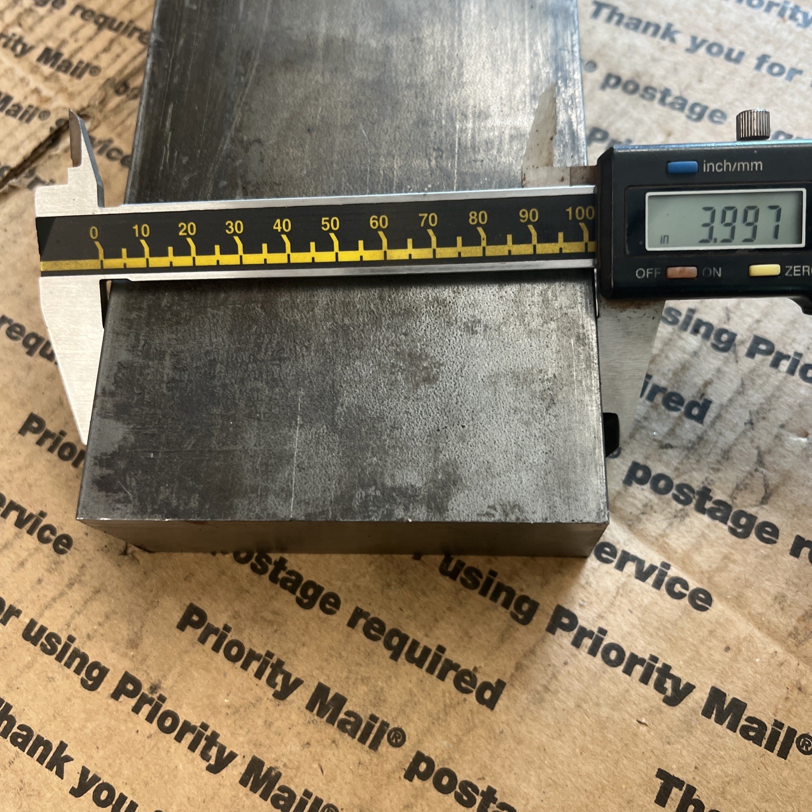 1 1/2 X 4 Flat Steel Bar 4″ Long 1018 CR Machining Stock