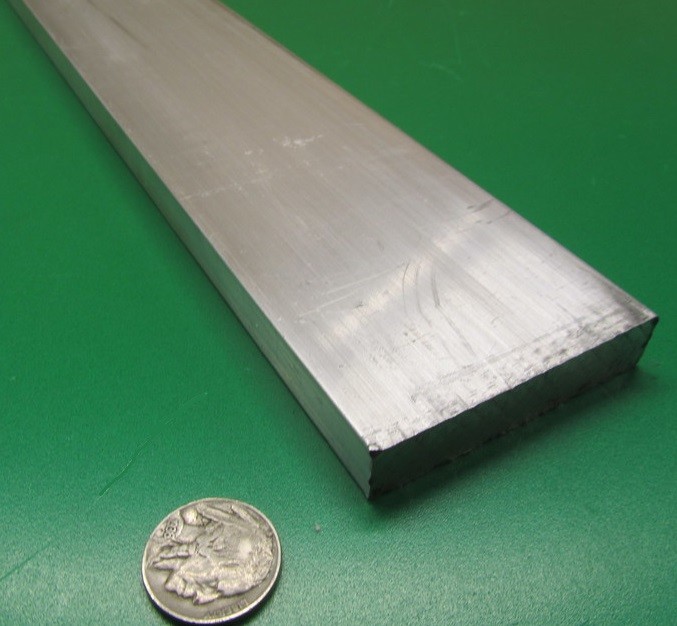 2024 T351 Aluminum Bar, 1/2″ (.500″) Thick x 2.50″ Wide x 24″ Length
