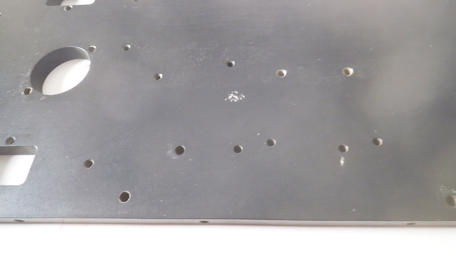 Anodized Aluminum plate 17-3/4″ x 7-3/4″ x point 515″ thick