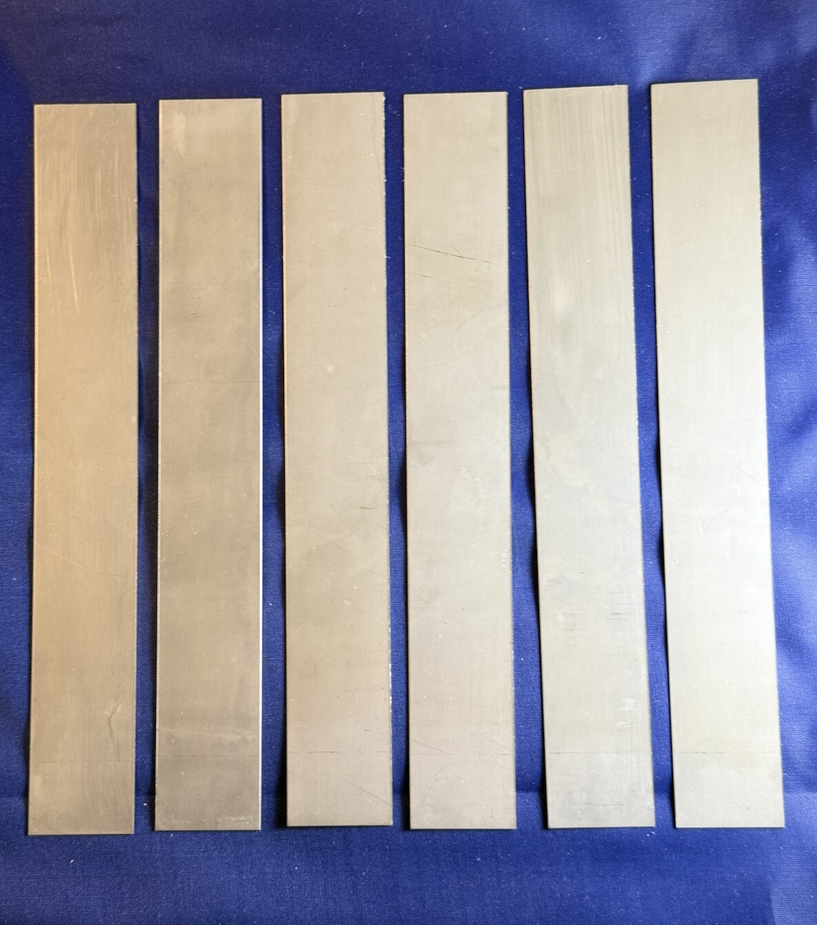 Stainless Steel Sheet Metal (6 pieces) 24ga. 1-1/4″ x 9″ Type 316 S S
