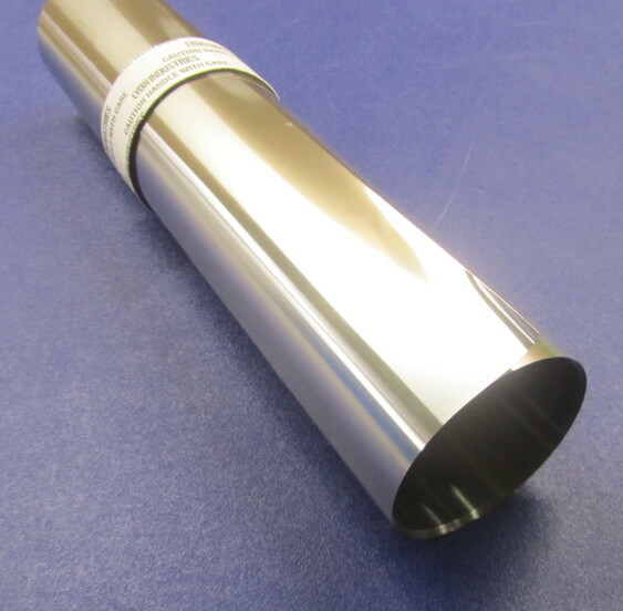301 Stainless Steel Sheet Shim, .003″ (+/-.0003″) x 12.0″ x 10 Foot Length