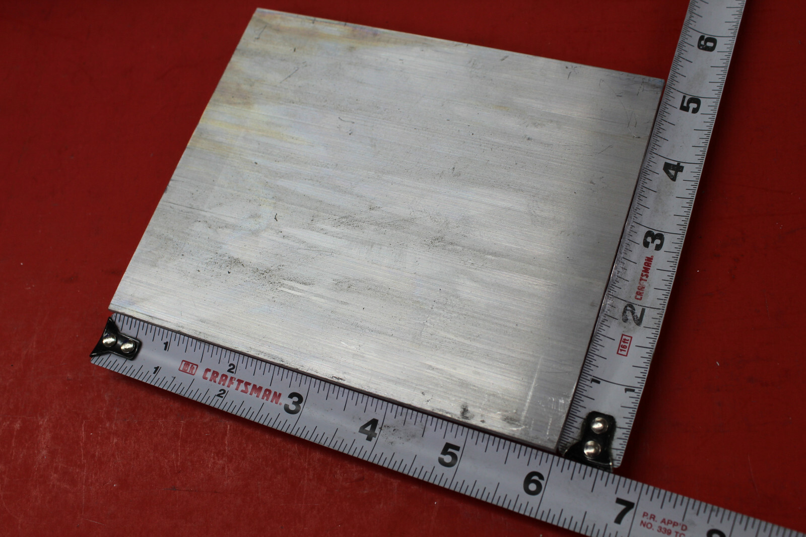 20 pieces 1/2″ X 5″ ALUMINUM 6061 Flat Bar 6″ LONG T6511 Extruded Mill Bar Stock