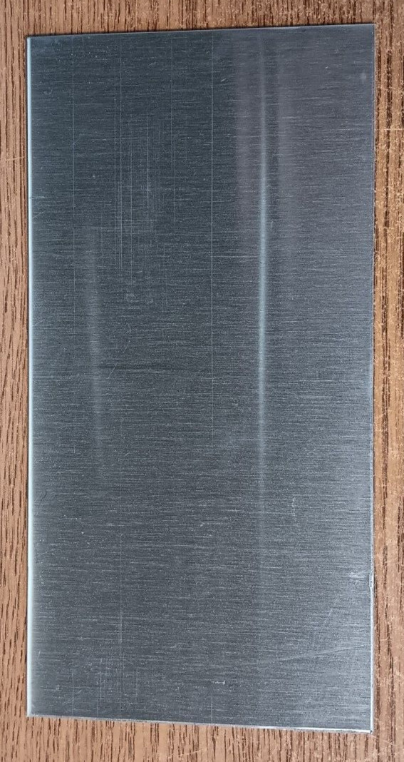 4PCS STAINLESS 304 #4 W/PVC, 20GA (.035)” x 4″ x 8″, SCRAP, WELDING