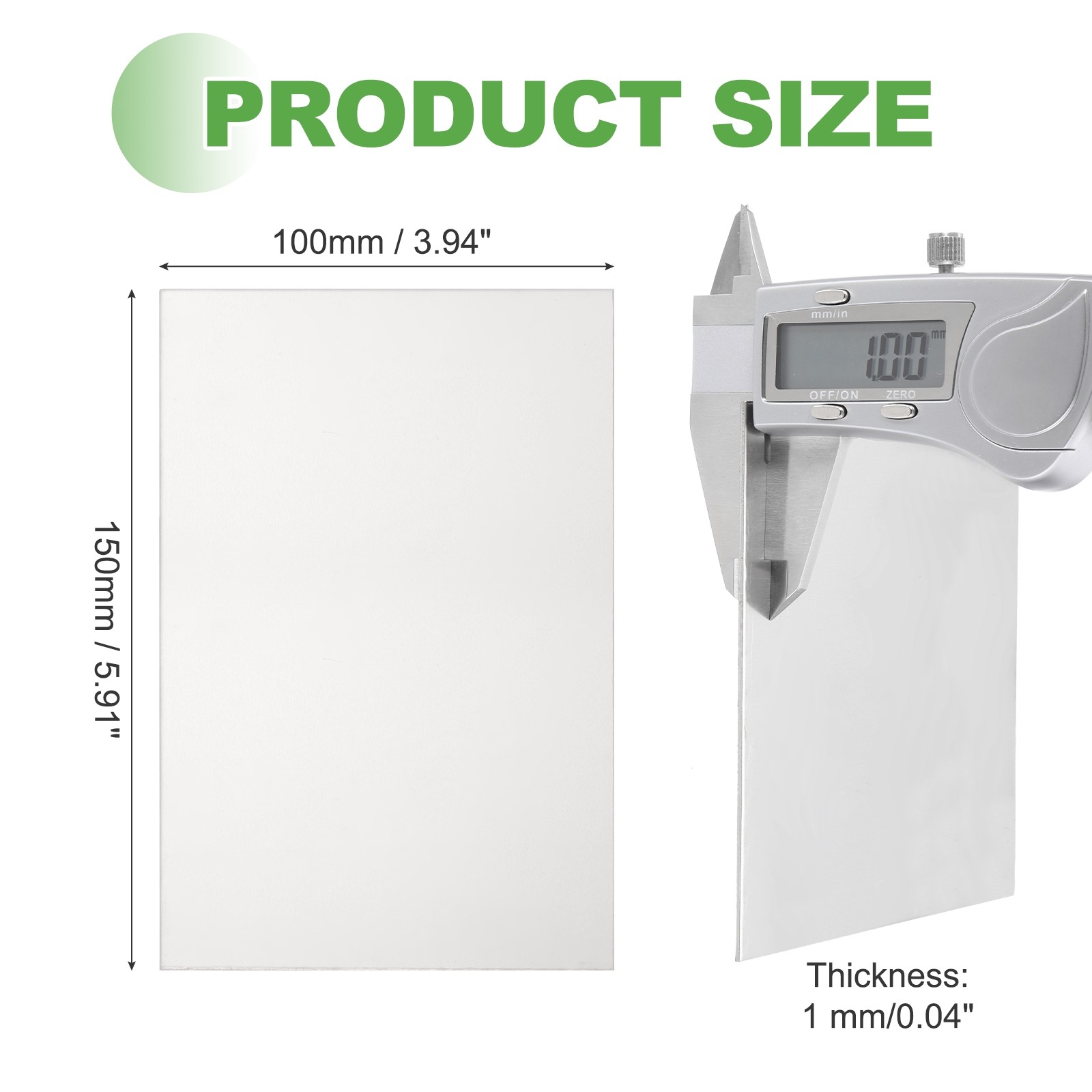 Pure Grade TA1 Titanium Plate Sheet 150x100x1mm Titanium Metal Sheet