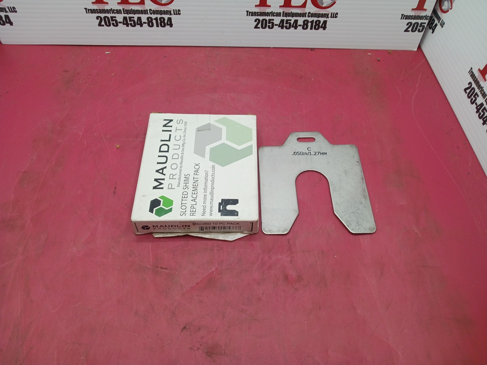 Maudlin, Pack of 10 Shims, MSC050