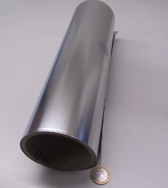301 Stainless Steel Sheet Shim, .004″ (+/-.0003″) x 12.0″ x 10 Foot Length