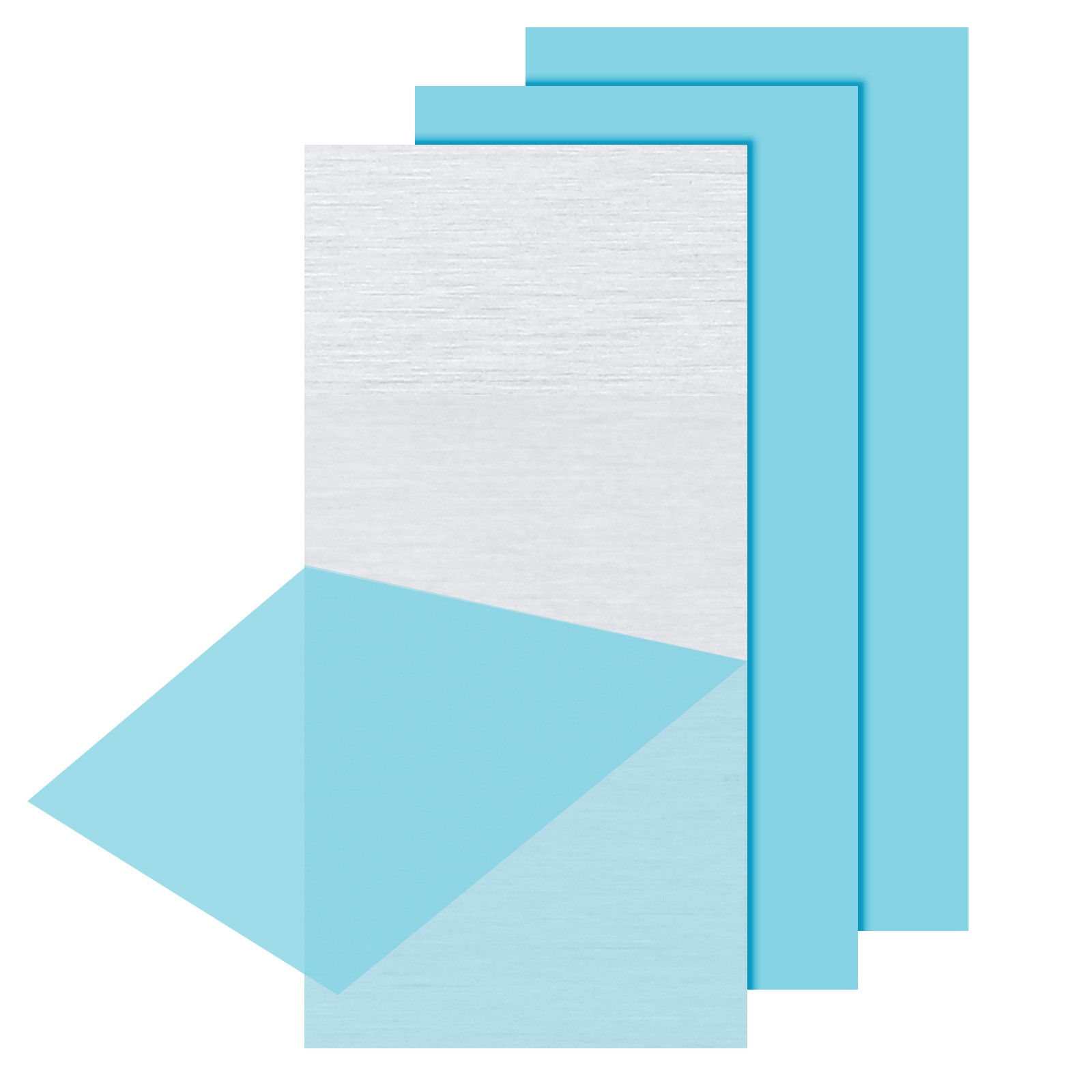 6061 T651 Aluminum Sheet Metal 4 x 1.97 x 1/8(0.125″) Inch 3Pcs Flat 3MM