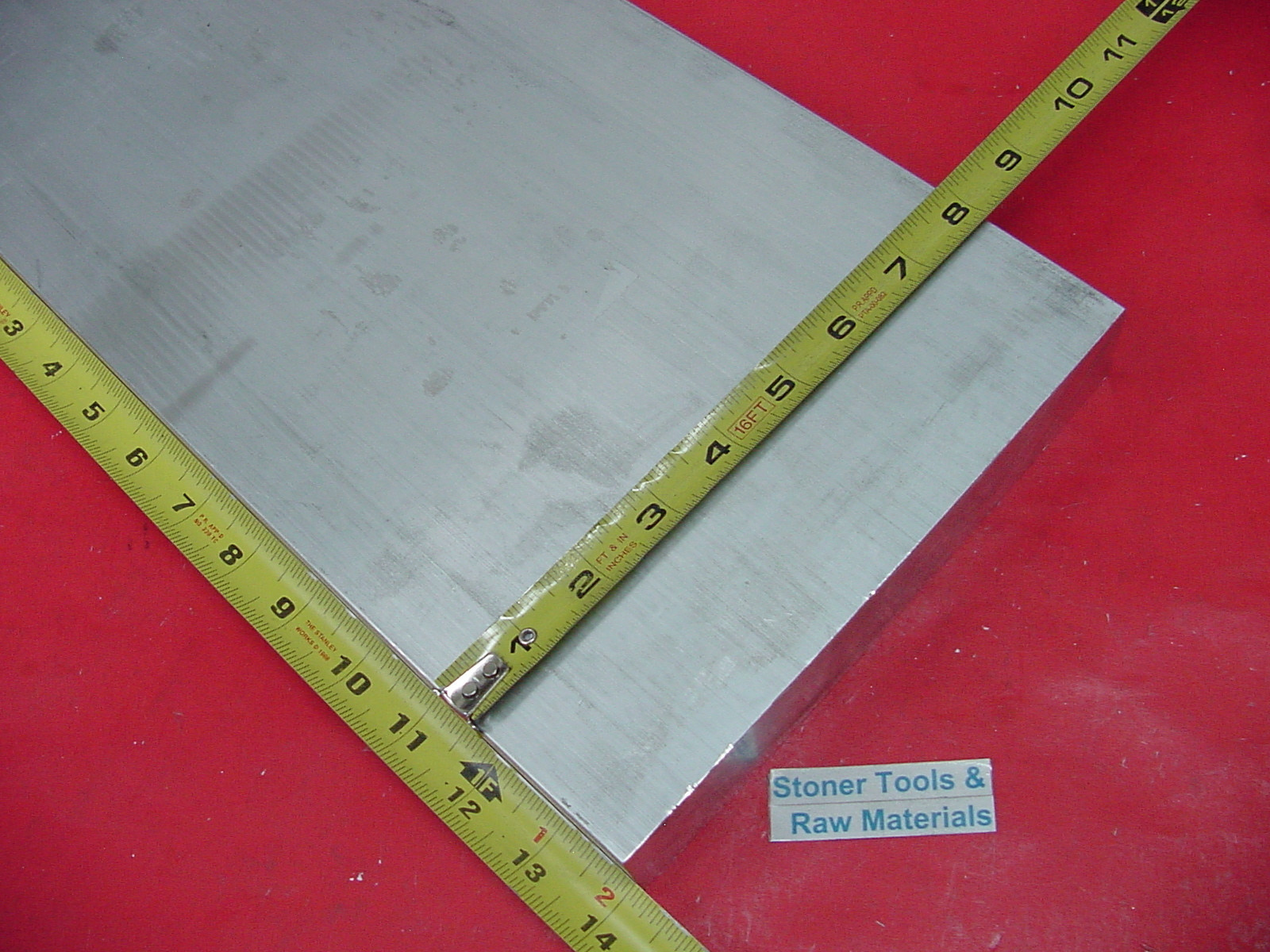 1-1/4″ X 8″ ALUMINUM 6061 FLAT BAR 14″ LONG T6511 Solid Extruded Mill Bar Stock