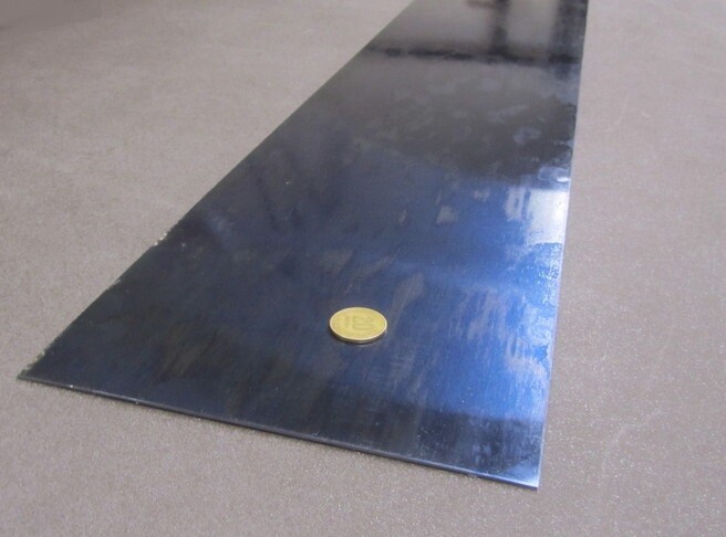 Spring Steel Shim 0.025″ Thick x 8.0″ Width x 24″ Length